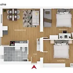 Bohnapartments Xl - 2 Schlafzimmer Mit Balkon - Zentrum - Petersberg - Domplatz Appartement *